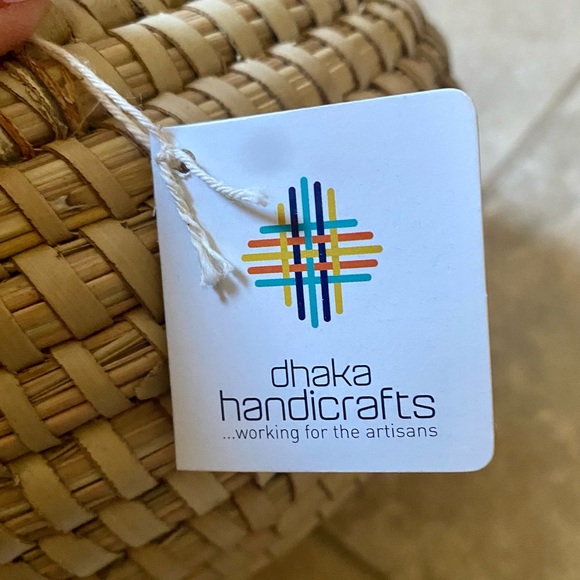 🆕 Handmade Woven Kaisa Basket Bowl - Picture 5 of 9